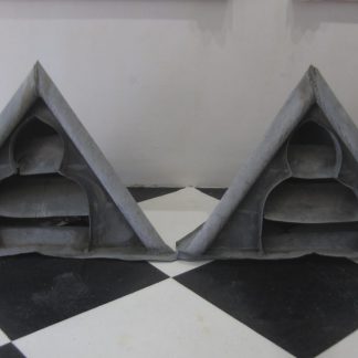 Zinc Chiens assis