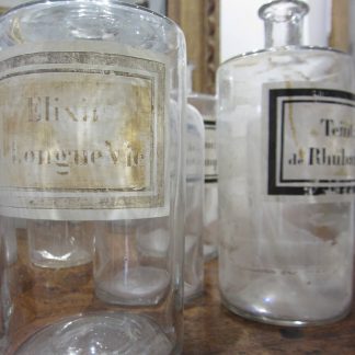 19th Century pharmacy bottles