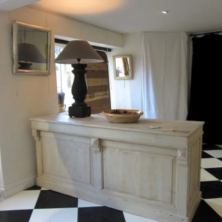 Antique drapers counter