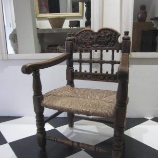 Spanish cockerel armchair