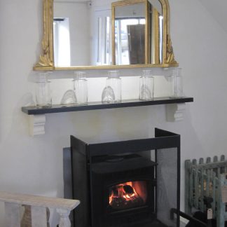 Carved giltwood overmantle