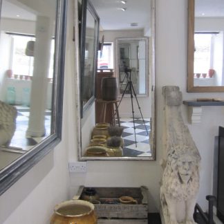 Silver bistro mirror