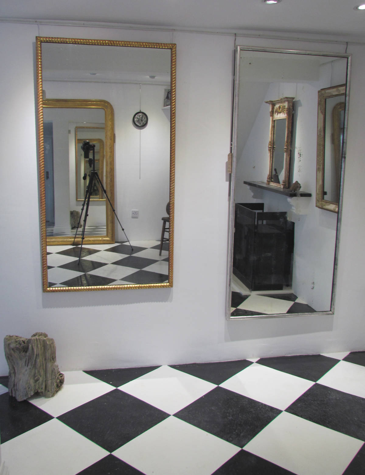 Giltwood rope twist mirror - Image 4